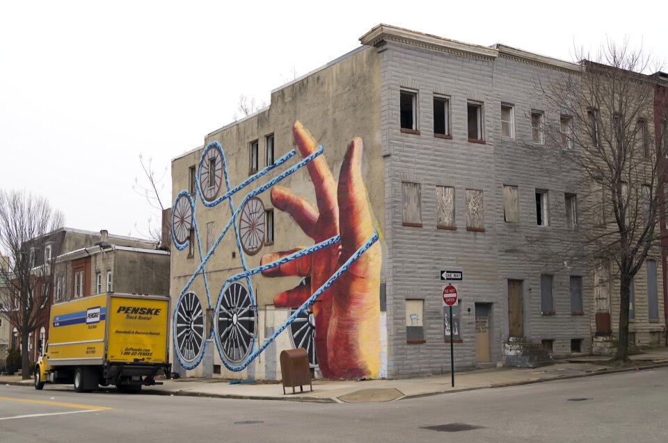 Baltimore city urban
