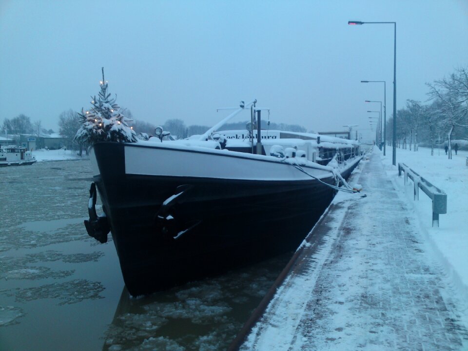 Twilight winter atmosphere