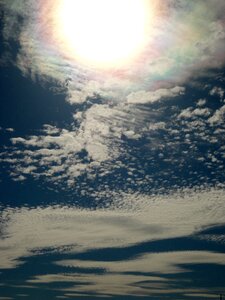 Clouds sunset sky