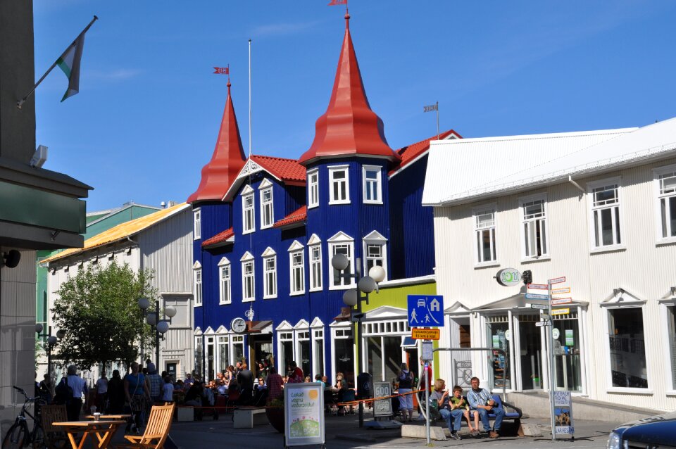 Houses city building