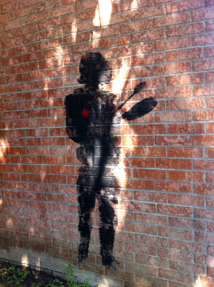 Wall mural street art