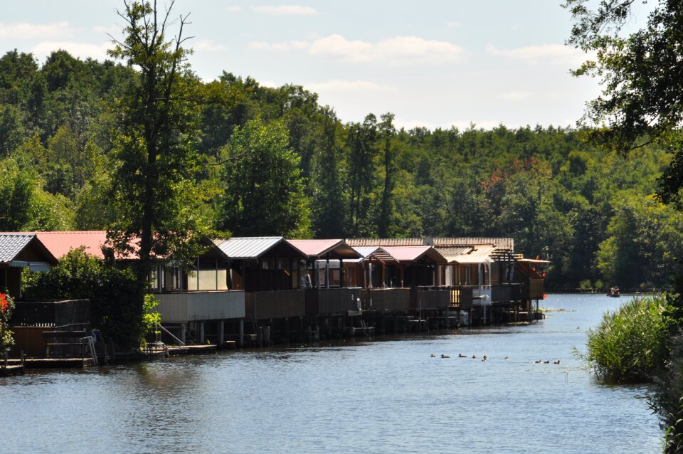 Houseboat müritz boat