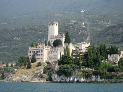 Garda lago di garda castello scaligero photo