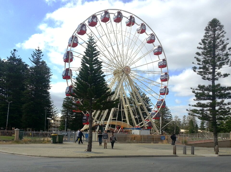 Big wheel amusement fun