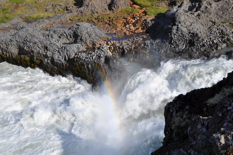 Godafoss waterfall nature