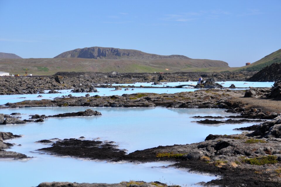 Blue lagoon iceland nature