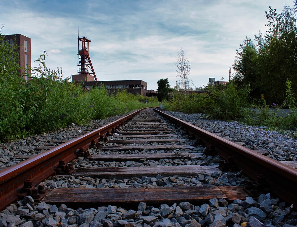 Rail traffic track railway