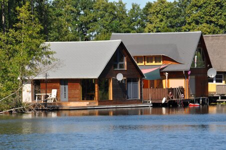 Houseboat müritz boat