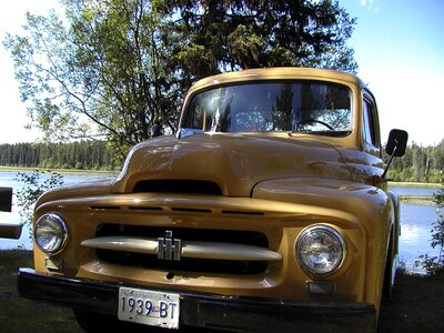 Truck restoration automobile photo