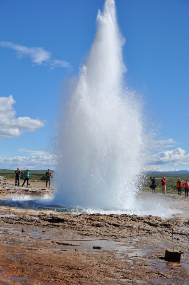Boiling water boiling water column outbreak