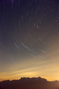 Night sky star run night