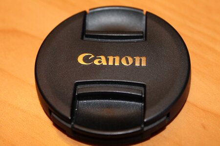 Black canon body cover