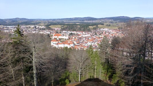 Füssen of the calvary panorama