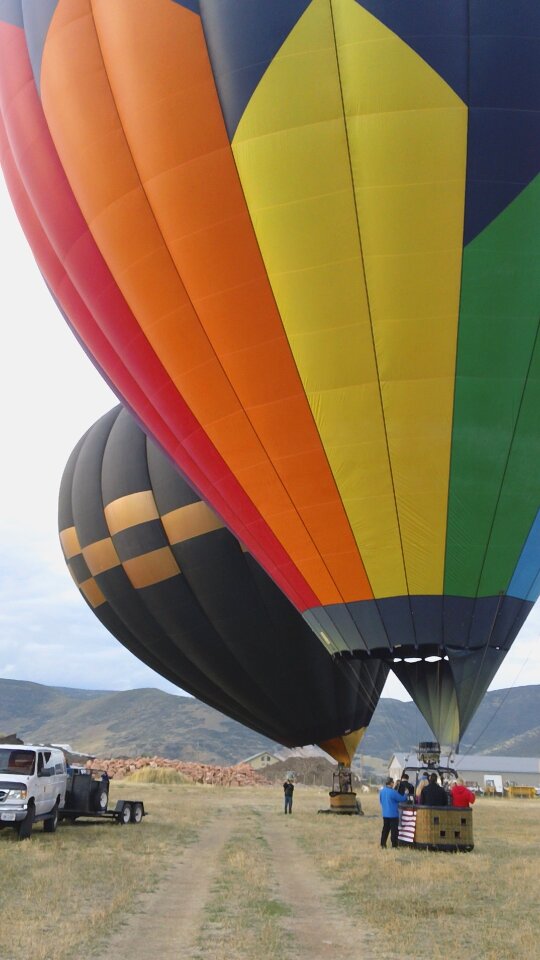 Colorful start lift-off