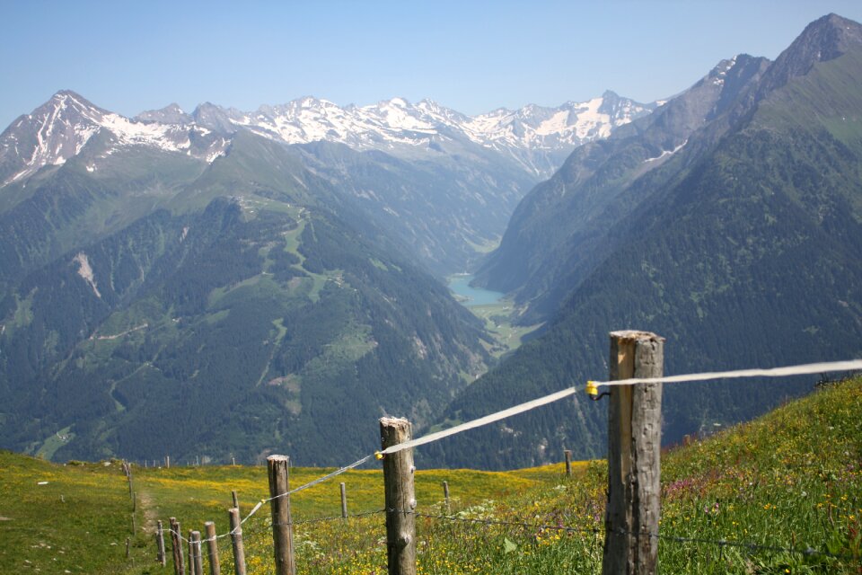 Alpine zillertal penken