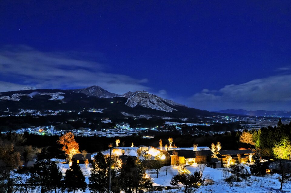 Night star volcano