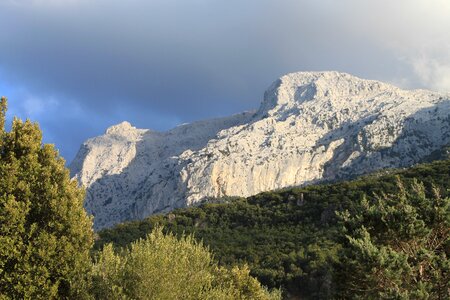 Mountain sardinia landscape