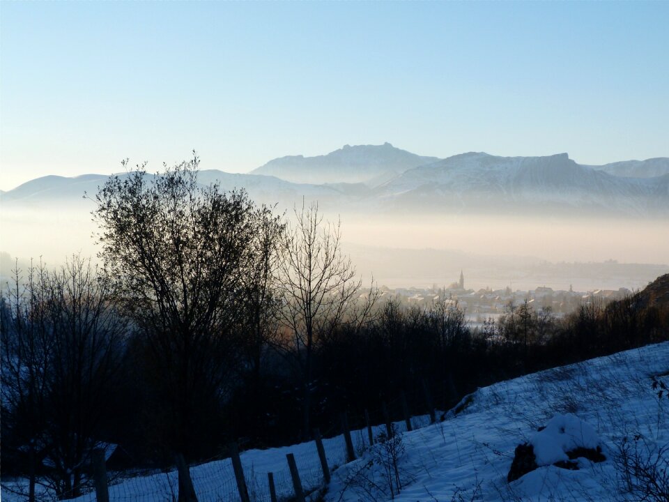 Nature winter cold