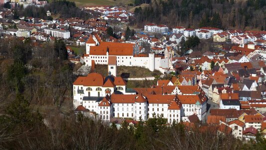 Panorama old town st mang abbey