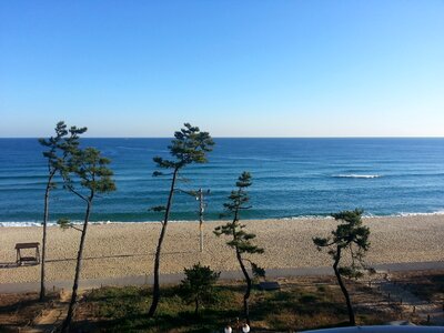 Sea japan sea sand