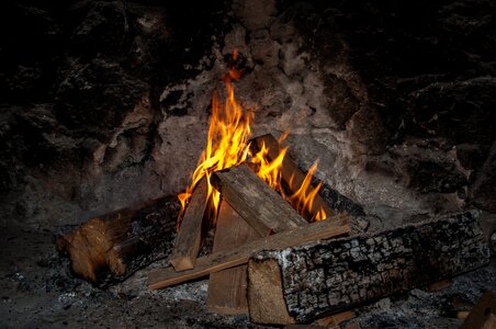 Burn blaze flame
