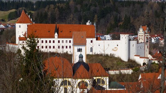 Panorama old town st mang abbey