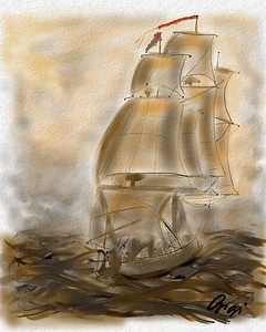 Paint artwork texture