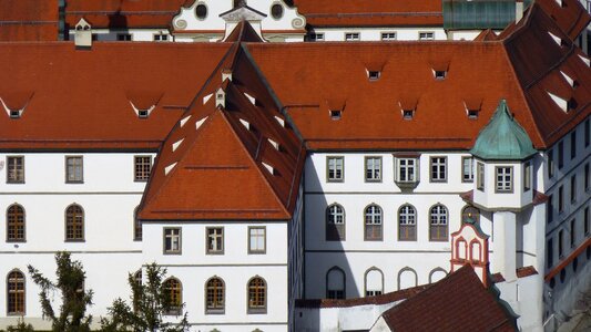 Panorama old town st mang abbey