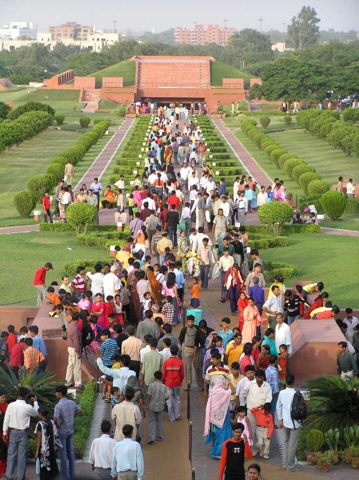 Lotus temple new delhi monument