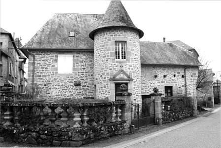 Ancient house french stone house