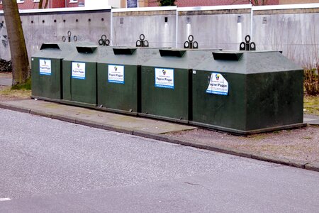 Paper container paper recycling recycling