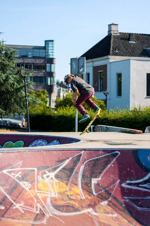 Skate park skateboard young people
