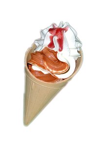 Dessert ice cream sundae ice