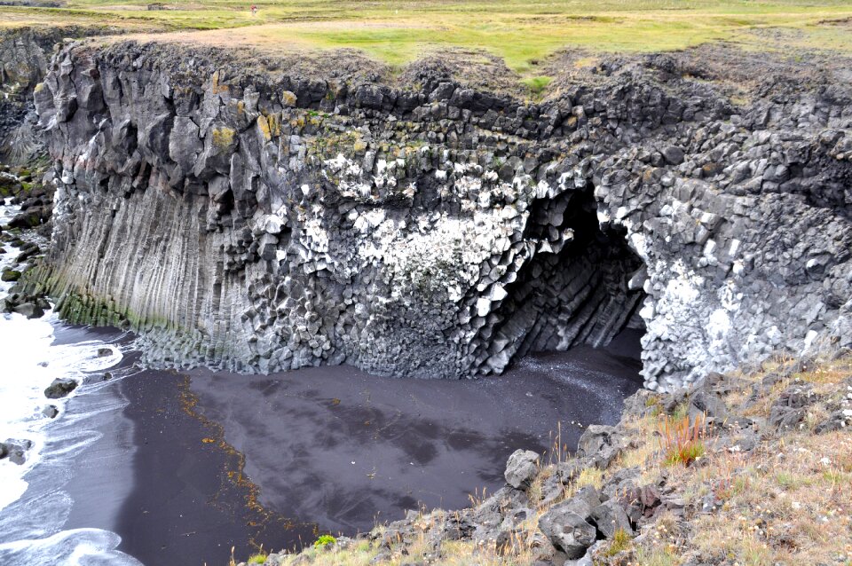 Cave rock vukangestein