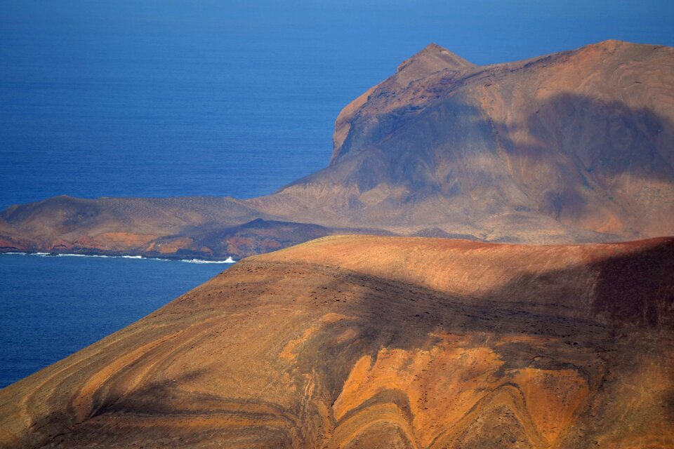 Mountain sea island
