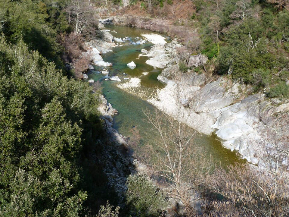 Landscape cévennes france photo