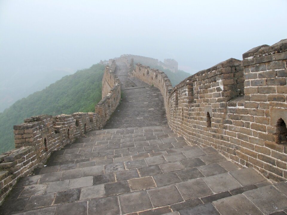 Chinese wall architecture landmark
