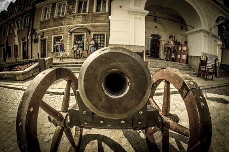 Poland the old town the market