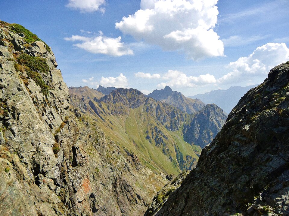 Nature alps hiking