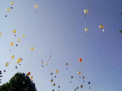 Balloons sky competition