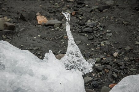 Iceland ice mood photo