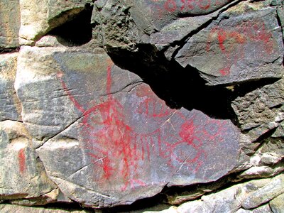 Oregon east rock art