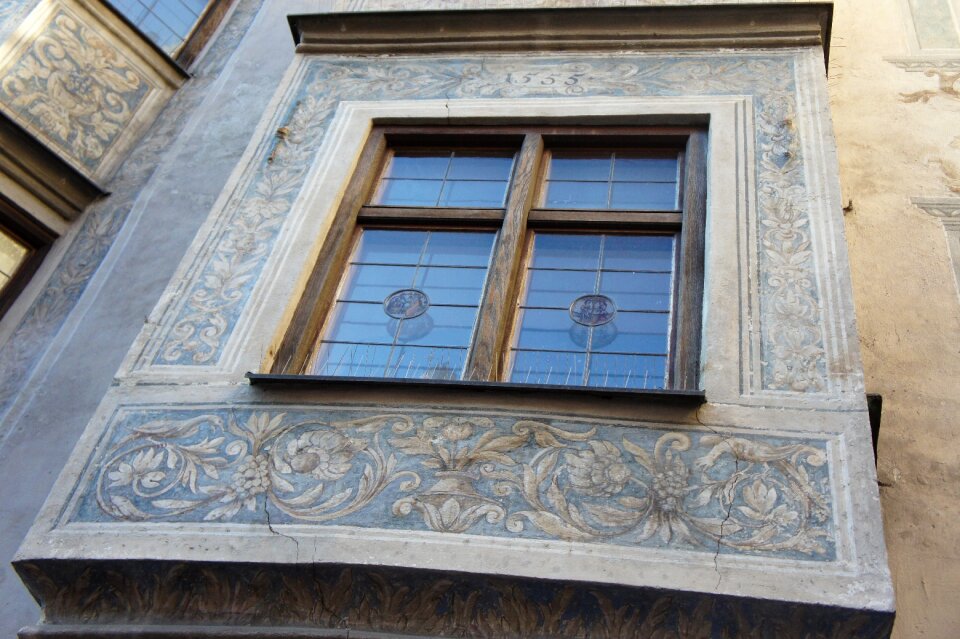 Painted building wall