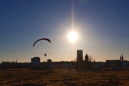 Sky city hang glider