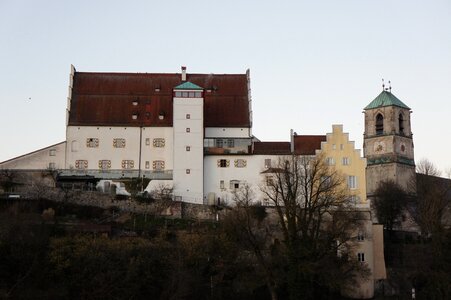 Castle tower sky photo