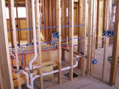 Wiring building construction construction site