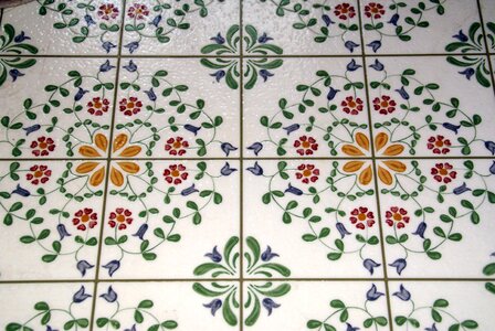 Mosaic art colorful