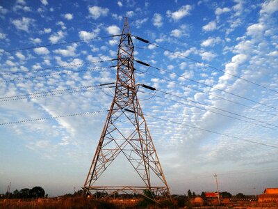 Electric tower transmission line india
