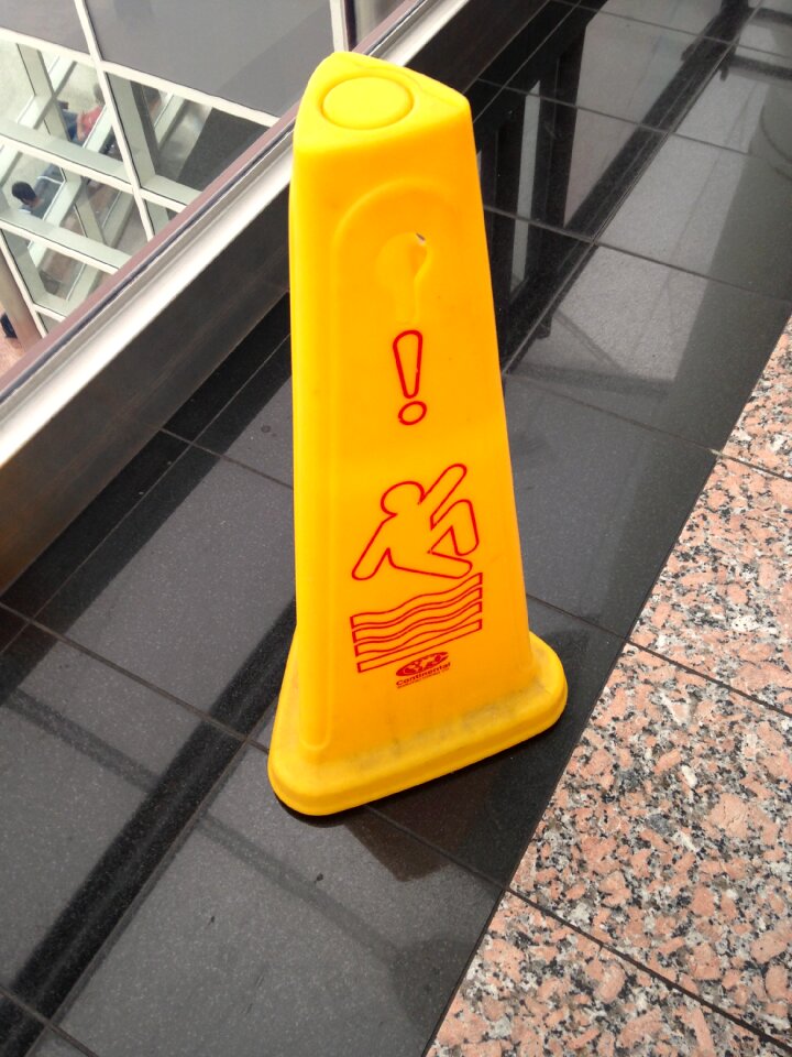 Warning attention danger