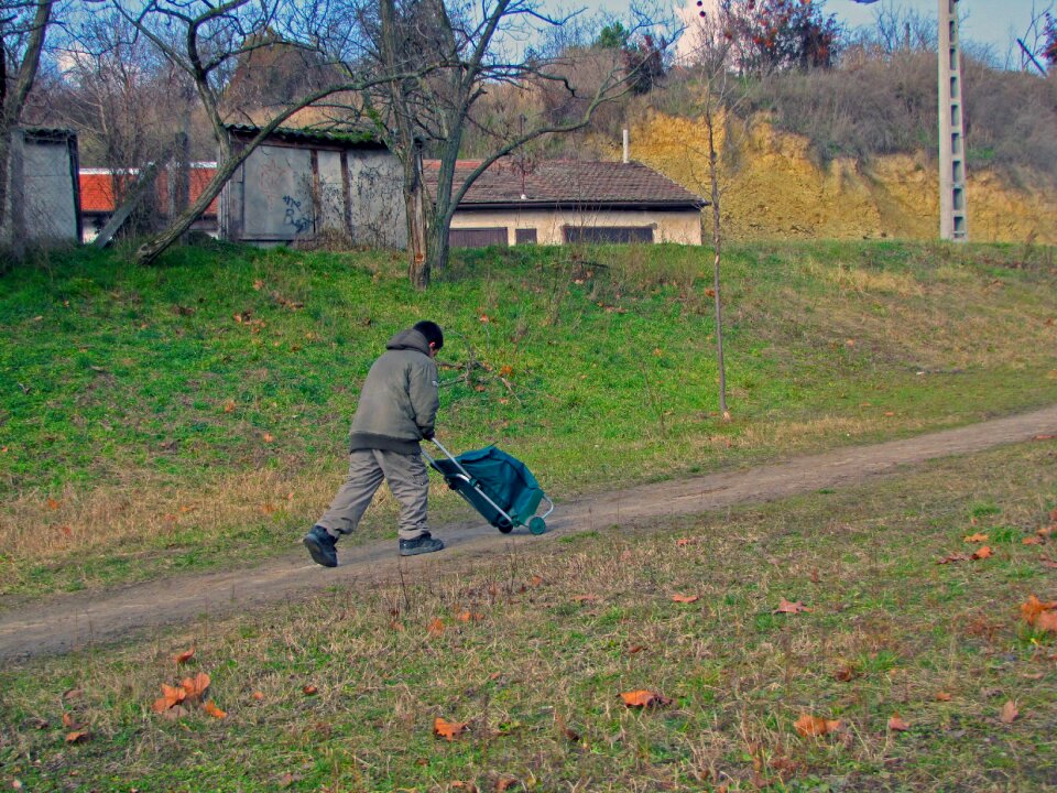 Boy walk kid